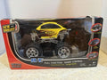 NEW BRIGHT RC Yellow VW BEETLE BUGGY #2424 27 MHz 100Ft Range SEALED 1/16