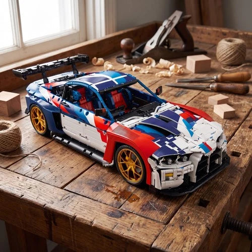 M4 GT3 Car Building Blocks Technic Set 42056 42232 42172 42214 42222 77254 77253