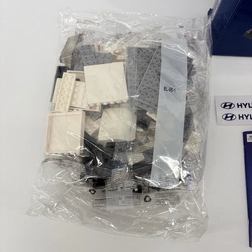 Rare, Hyundai Translead Semi-Truck & Trailer" building blocks set New Open Read