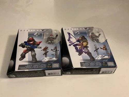 MEGA CONSTRUX Destiny Hunter Starwinder Armory & Hunter Cryptid Armory Figures