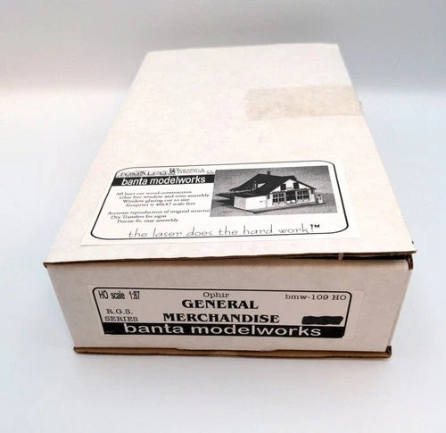 Banta Model Works bmw-109 HO General Merchandise Building Kit