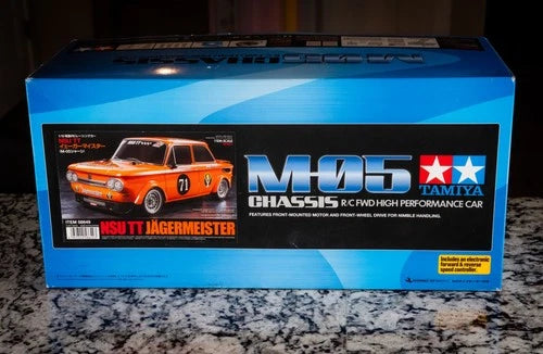 Tamiya NSU TT Jagermeister M-05 RC Car w/ ESC