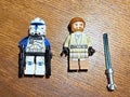 MEOW Star Wars The Clone Wars Captain Rex & Obi Wan 75012 BARC Speeder - READ!