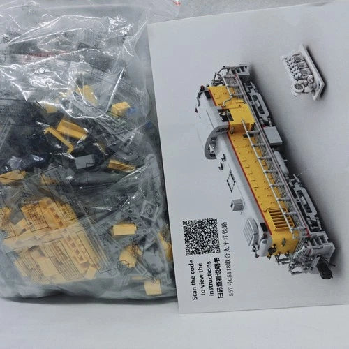 Alco RS-2 Train MOC Building Blocks Set 2248pc Model Bricks Toy for Adults &Kids