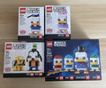 4 MEOW Disney Brickheadz: Goofy 40378, Donald 40377, Daisy 40476, Scrooge 40477
