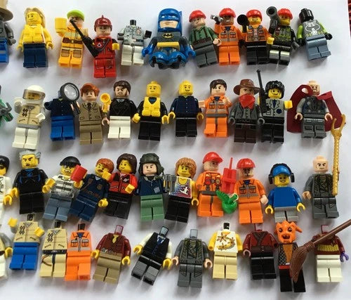 Lego Large Lot 50+ Minifigures With Accessories Mixed Some Incomplete