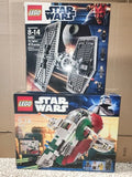 Lego 8097 & 9492 - Slave l & TIE Fighter. Both USED 100% Complete w/Box