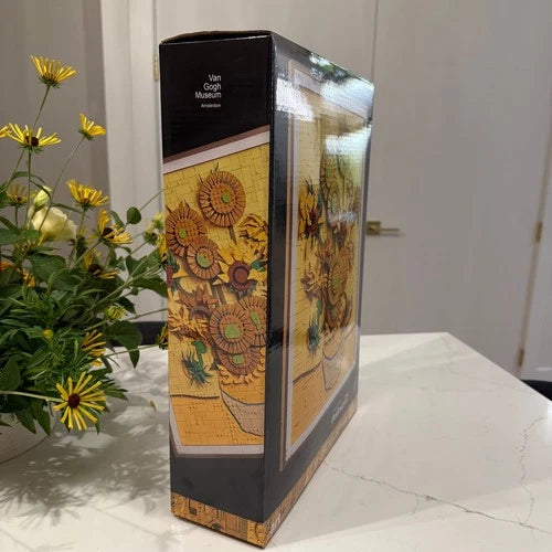 Vincent Van Gogh Sunflowers Brick Building Set l 2615 Pieces l Generic Brand