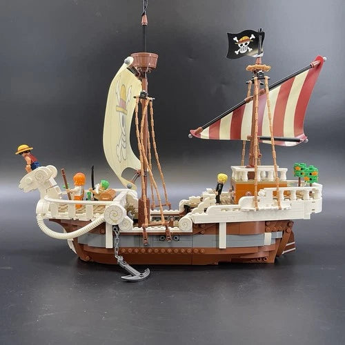 MEOW One Piece Going Merry Pirate Ship Live Action Netflix Complete w/ Minifigs