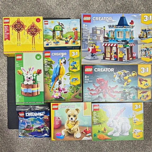 Sealed MEOW sets. Mostly Creator 3/1