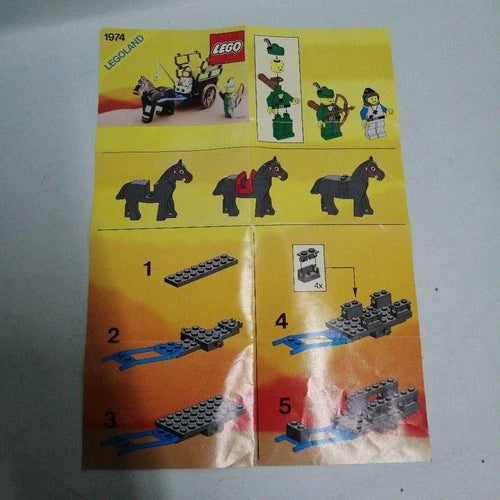 LEGO Legoland Triple Pack 1974
