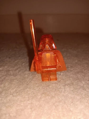 LEGO Prototype Monochrome Trans Orange Darth Vader