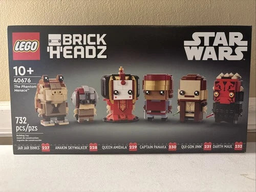 LEGO Star Wars 40676 the Phantom Menace Brickheadz New Factory Sealed
