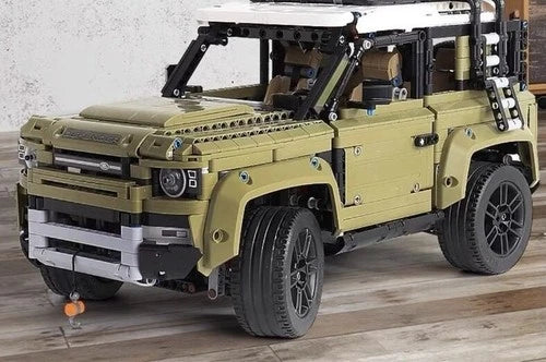 Land Rover Defender Off-Road Car Building Blocks Set Compatible Brick Toy