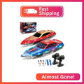 FLYING STAR 2 Pack 13 inch Remote Control Boat for Kids, 2 Batteries, 2.4Ghz RC