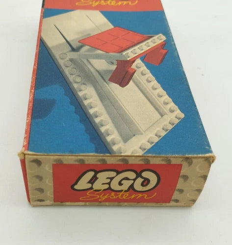 LEGO 235 Garage Plate and Door BOX ONLY ORIGINAL BOX Gate from 1958 50s Vintage Retro 1:87