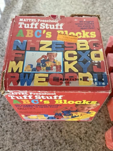 Mattel Preschool Tuff Stuff Wonder Blocks Set