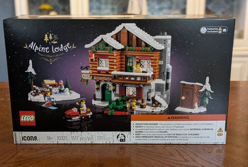 LEGO Icons: Winter Village Collection Alpine Lodge 10325 New Sealed Retired
