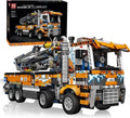 Mould King 19014 Concrete Pump Tow Truck Car Model Building Block Kit Toy Gift
