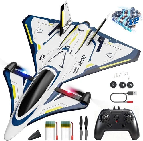 F35 4 Channel Brushless RC Plane for Adults Remote Control Airplane EDF Fight...