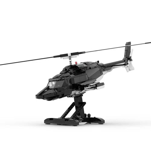 Armed Helicopter Model MOC-149250 Small Particle Building Blocks Bricks Toy Set