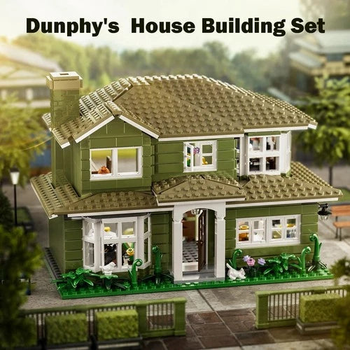MOC Dunphy House Family Building Blocks Set Modern Architecture 1176 pcs