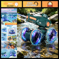 3-in-1 Amphibious Remote Control Car & Boat, Waterproof RC Vehicle, Adjustable S