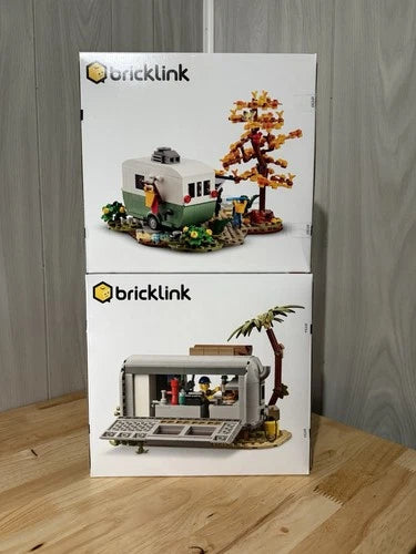 LEGO Bricklink 910041 Camping Adventure -Used Complete & 910030 Snack Shack -New