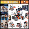 STEM Robot Building Kit for Kids 8-12 \| 5-in-1 Coding Toy \| Educational Fun