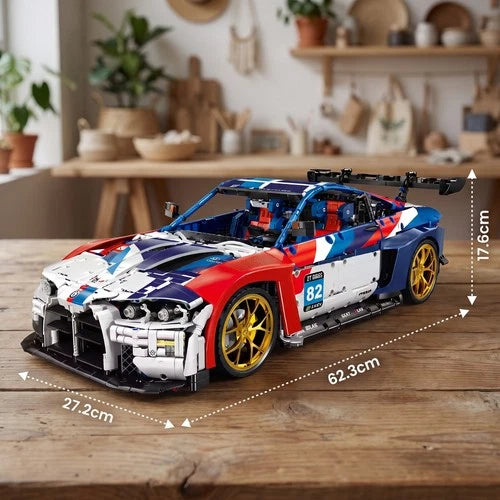 M4 GT3 Car Building Blocks Technic Set 42056 42232 42172 42214 42222 77254 77253