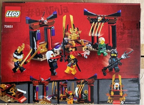 Lego Ninjago Hunted Season 9 SEALED SET 70651 Throne Room Showdown 5 minifigures