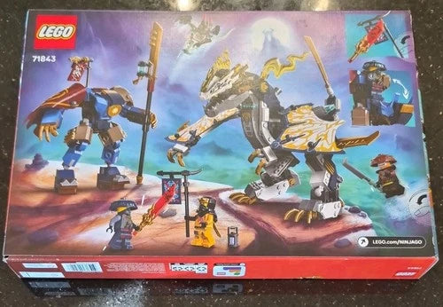 LEGO NINJAGO Dragons Rising Rogue's Mech Dragon Rider 71843 584pc Set 8+