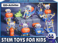 120+ Science Kits for Kids Age 5-7 \| STEM Toys for Ages 8-13 \| 120-In-1 Robot Ki
