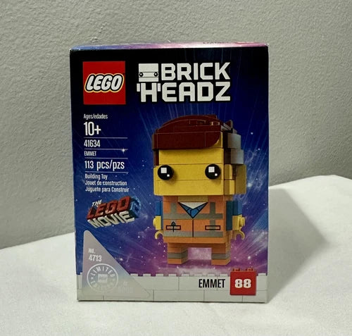 LEGO 41634 BRICKHEADZ Emmet NEW Factory Sealed #4713 / 5000