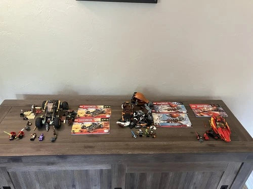 LEGO Ninjago Bundle Of 3. 70589, 70603, 70638 95% Complete. Read description