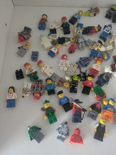 Huge Mixed LEGO Minifigure Job Lot (~75+ Figures) Castle Nexo Knights Bulk