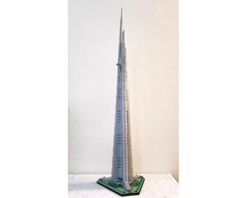 Jeddah Tower MOC-246046 1:800 Scale Building blocks 6112pcs Toy Model Gift