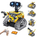 STEM Robot Building Kit Gift for Boys Ages 8-12 with Remote Control \| Yellow