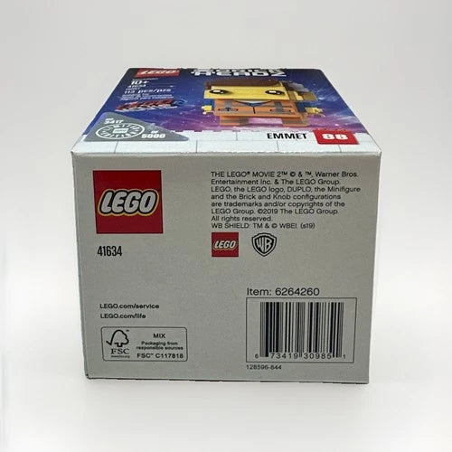 BNIB Sealed Retired Limited Edition LEGO BRICKHEADZ: Emmet (41634)