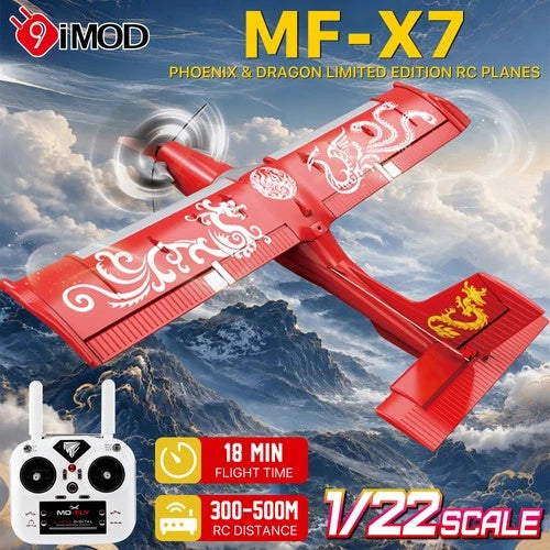 MF-X7 RC Airplane Brushless Phoenix Draco Fixed Wing EPP Ready To Fly 2.4G 500m