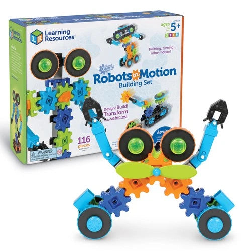 Learning Resources Gears Robots in Motion LER9228 Multi