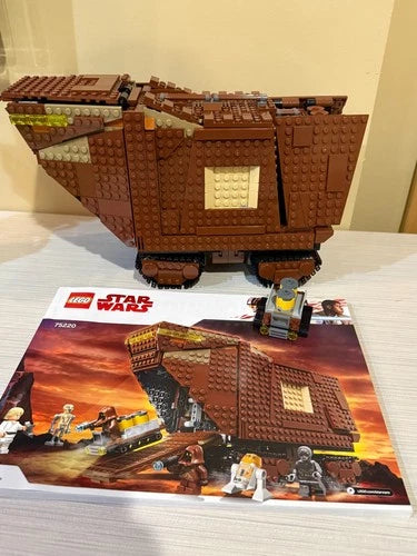 LEGO Star Wars 75220 Sandcrawler 99% Complete Set w/ No Figs