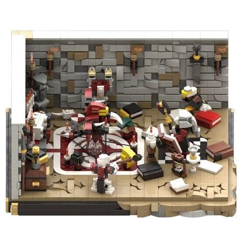 Altar Summoning Ritual Scene 1810pcs Building Bricks Construction Toy