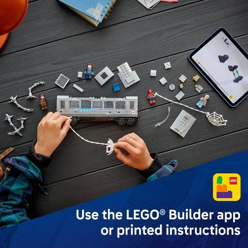 LEGO Marvel Spider-Man vs Doc Ock Subway Train Set 76321 4 Minifigures Kids 9+