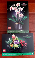 New Lot of 2 x Lego Orchid & Succulents Botanical Collection 10311 10309