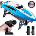 Velocity Blue RC Boat - Thrilling 2.4GHz Remote Control Adventure