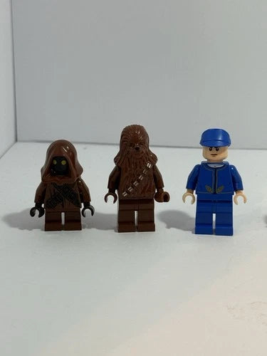 LEGO Star Wars Minifigure Lot 13pc Chewbacca Grievous Ewok Jawa C-3PO Genuine