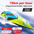 50 CM big RC Boat 70 KM/H Professional High Speed Racing Speedboat Toys For Boy✅