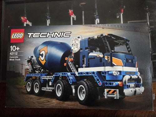 LEGO TECHNIC: Concrete Mixer Truck (42112) New Factory Sealed Shelf Wear