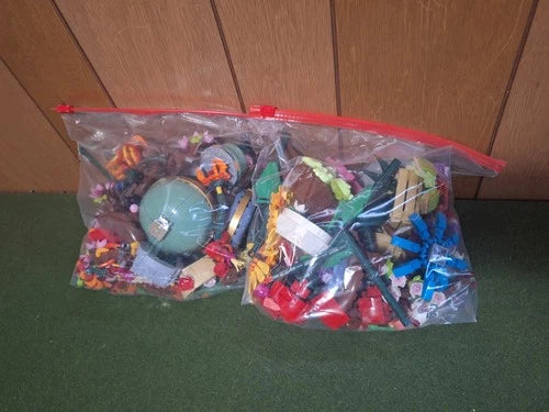LEGO Bulk Botanical Lot Mixed Bricks Pieces Parts, Bagged.
